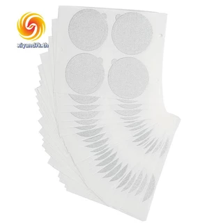 สติกเกอร์ฟอยล์อลูมิเนียม 37 มม. ใช้ซ้ําได้ ทนทาน สําหรับปิดฝาหม้อกาแฟ Nespresso 100 ชิ้น