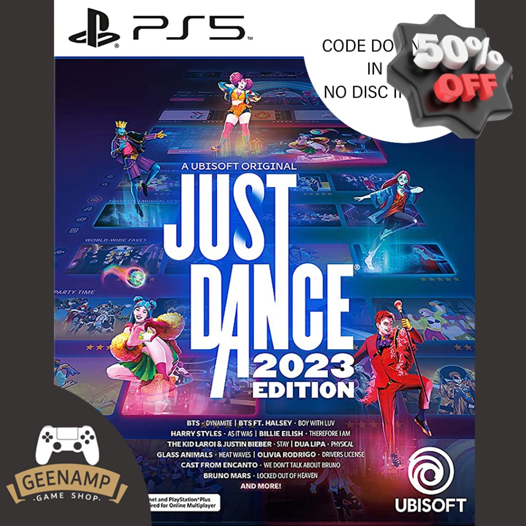 (โค้ดshopee DDXJANW2 ลด10%) PS5 [มือ1] Just Dance 2023 Edition (R3/ASIA)(EN) !!CODEเกมในกล่อง ไม่มีแผ่นเกม!! #เกมส์