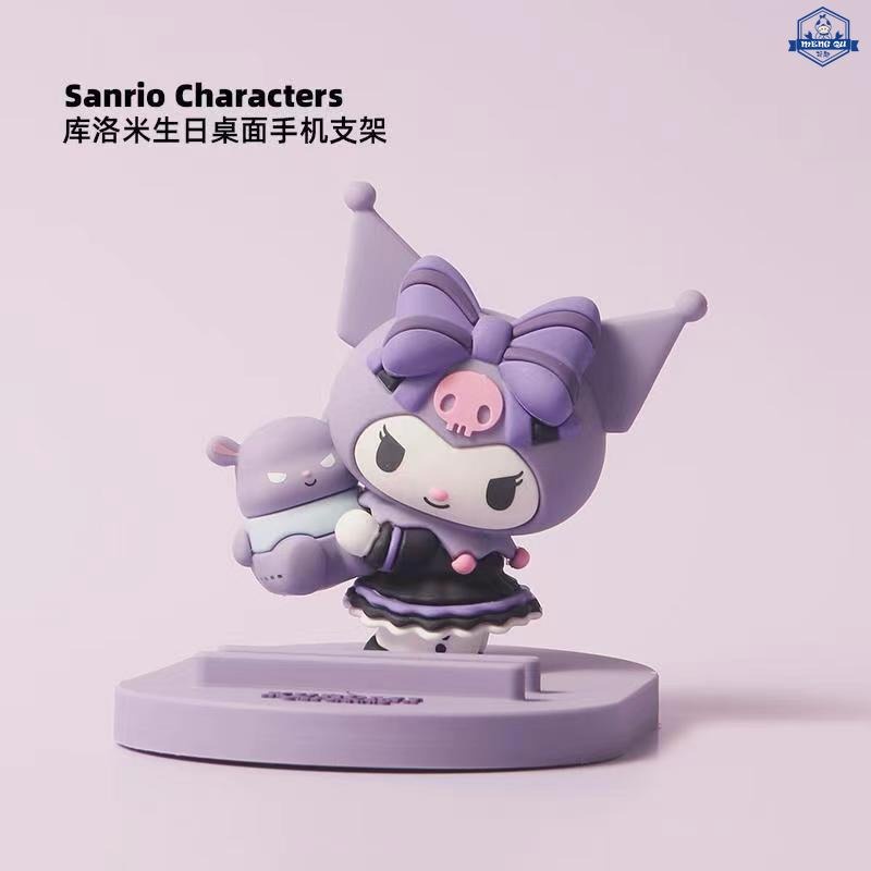 Sanrio ขาตั้งโทรศัพท์มือถือ ลายการ์ตูน Cinnamoroll Kuromi Melody สําหรับตกแต่งหอพักนักเรียน