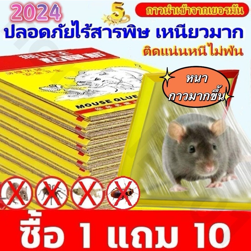 รุ่นใหญ่ขึ้นอัพเกรด 2024 MSW ง่ายต่อการใช้ กาวดักหนู ปลอดสารพิษและปลอดภัย กาวหนูมืออาชีพยี่ห้อเก่า 30 ปี เหนียวสุดๆ