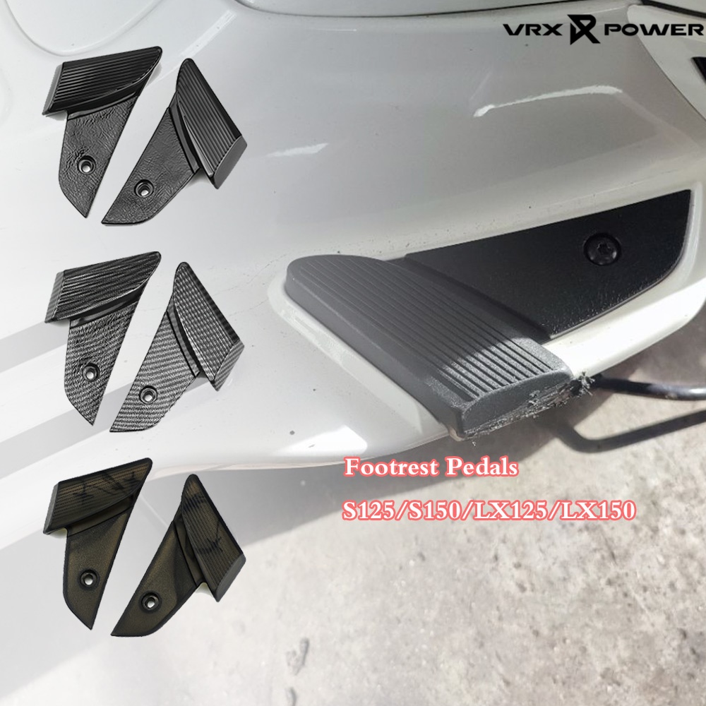 ที่พักเท้าพลาสติก สําหรับรถจักรยานยนต์ Vespa S125 S150 LX150 i-get 3v