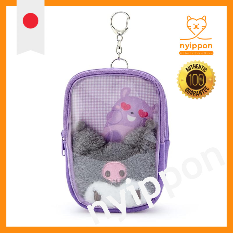 SANRIO Mini Pouch Charm - My Favorite Character (S, M, L, O, XO) 15 x 11 x 2.8cm Polyester