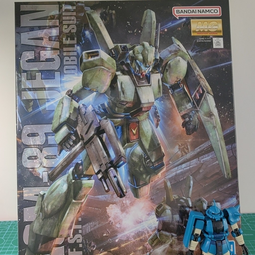 พร้อมส่ง Bandai MG 1/100 JEGAN JEGAN Counterattack Char Assembly Model