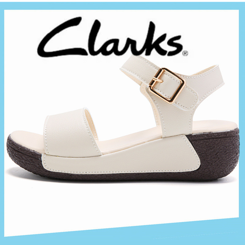 Clarks รองเท้าผู้หญิง Clarks ผู้หญิง Clarks รองเท้าแตะ รองเท้าผู้หญิง รองเท้าส้นแบน รองเท้าแตะ Clark