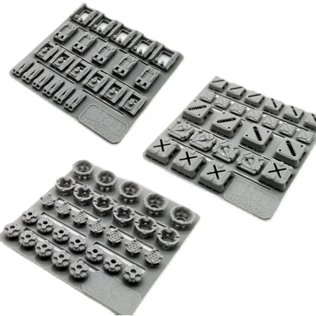 การปรับเปลี่ยนรุ่นโปรไฟล์เกราะการผลิต Transformation MOSHI HS001-006 สําหรับ Gundam Mecha Gunpla GK 