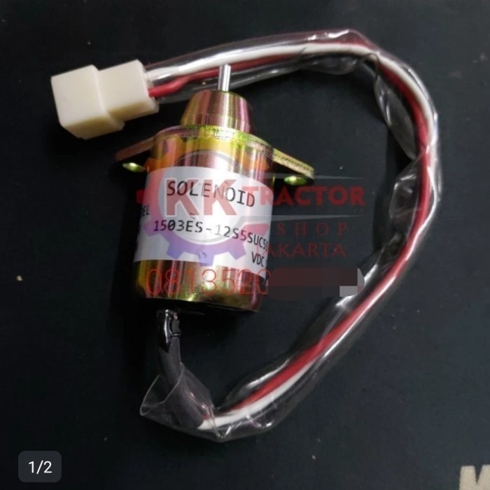 STOP ENGINE PC40 PC50 SK40 SK50 โซลินอยด์ yanmar 12v