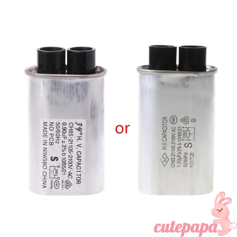 2100V Microwave Oven  Voltage HV Capacitor 0.9uf 1uf Replacement