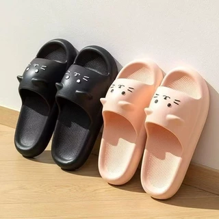 ToyNo.1🧸พร้อมส่ง🧸 "LT-113" รองเท้าแตะแบบสวม สไตล์น้องแมว พื้นนิ่ม ใส่สบาย เหมาะสำหรับใช้ในร่มและกลางแจ้ง
