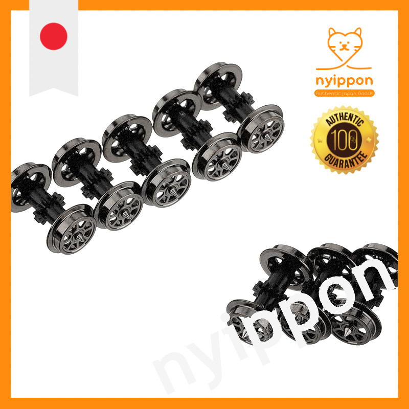 KATO N gauge old type national railway spoke wheels for M size, set of 8, 11-608, model railroad