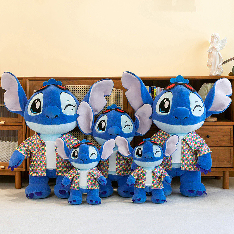 ของเล่นตุ๊กตา Disney Stitch ของแท้ ตุ๊กตาสาวน้อย Stitch ของขวัญวันหยุด
