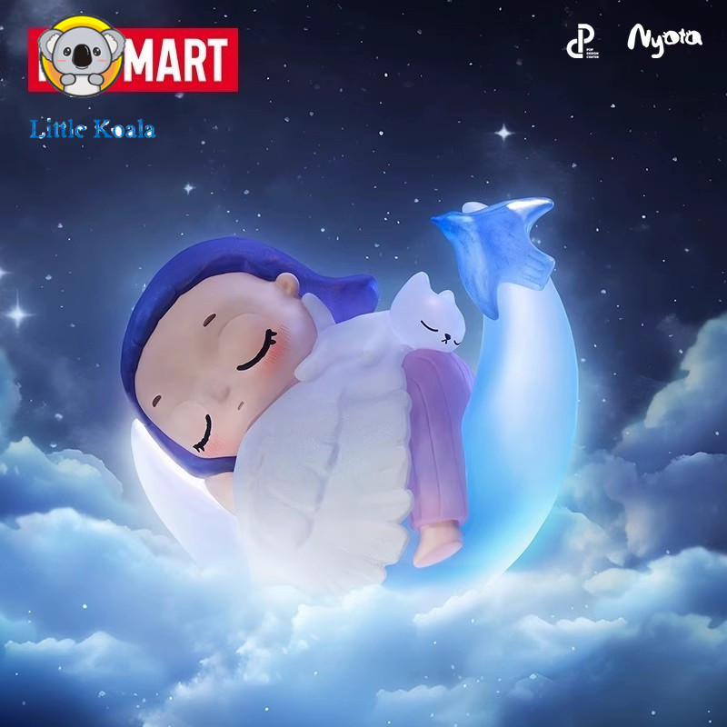 Popmart Popmart Nyota Free Growth Series ฟิกเกอร์