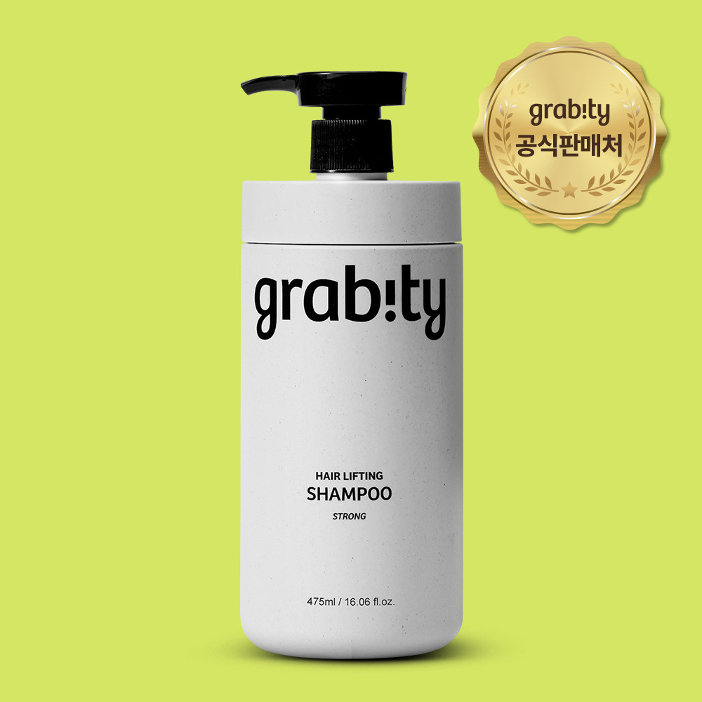 Gravity KAIST แชมพูลดผมร่วงที่ได้รับการจดสิทธิบัตร Strong 475ml แชมพูลดผมร่วงปริมาณมาก