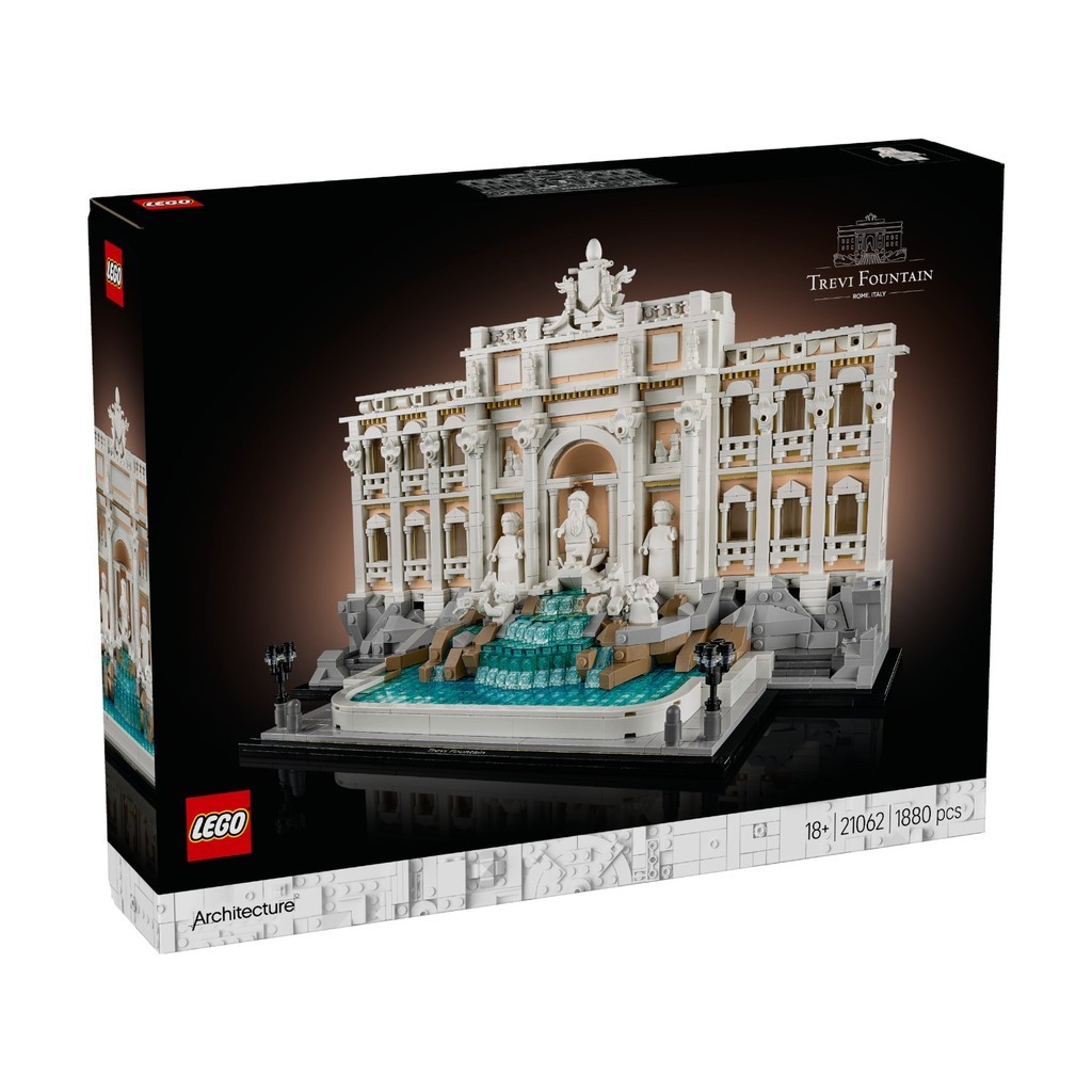LEGO 21062 Architecture Trevi Fountain Building Kit (1880 ชิ้น)