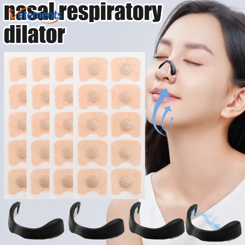5 คู่ Sport Nasal Dilator Nasal Strip Starter Kit - Magnetic Sleep Nasal Breathing Dilators - คลิปจม