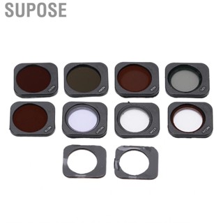 Supose 8 in 1 Lens Filter Kit  STAR CPL Night Oilproof Double Sided Nano Coating for ZINO MINI PRO