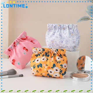 Lontime กระเป๋าใส่เหรียญ 2 ชิ้น, กระเป๋าเครื่องสําอางผ้ากันน้ํา, แฟชั่นปิดอัตโนมัติ กระเป๋าใส่เหรียญเดินทาง