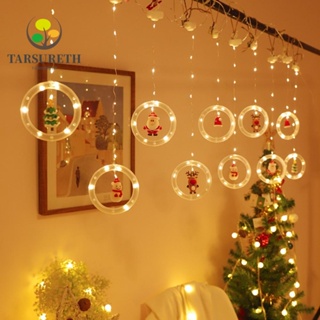 Tarsureth สายไฟหิ่งห้อย LED 10 ดวง รูปดาว 3 ม. ชาร์จ USB สําหรับแขวนตกแต่งบ้าน คริสต์มาส