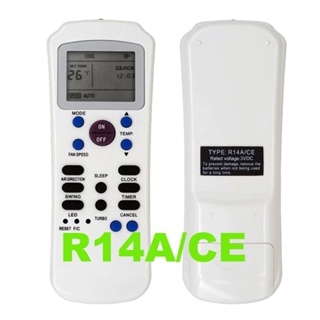 ส่งฟรี รีโมตคอนโทรลเครื่องปรับอากาศ อเนกประสงค์ AC r14ace r14a