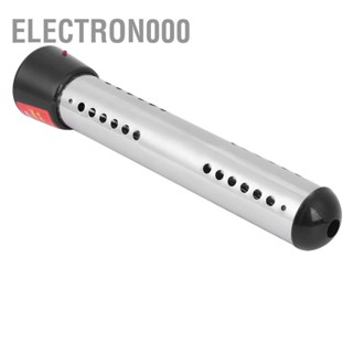 Electron000 1500W 1.5m หม้อต้มน้ำไฟฟ้าแบบแช่ตัวแบบลอยตัวสำหรับสระว่ายน้ำสีดำ