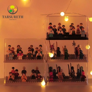 Tarsureth กล่องอะคริลิคใส กันฝุ่น วางซ้อนกันได้ สําหรับเด็ก