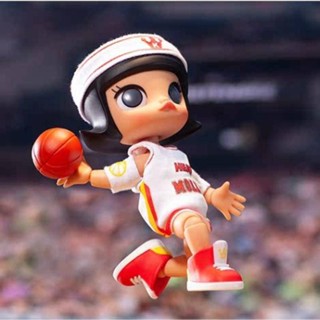 พร้อมส่ง ฟิกเกอร์ POPMART POPMART Jasmine MOLLY x NBA BJD Basketball