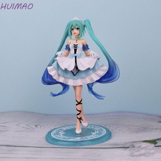 Huimao ฟิกเกอร์ Miku Hatsune Action Figures Kawaii Miku Hatsune ขนาดเล็ก ของเล่นสําหรับเด็ก