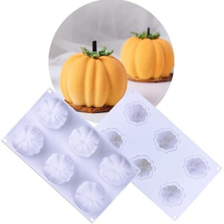 New Arrival~Candle Crafts Pumpkin Silicone Soap Autumn Baking Chocolate DIY Dessert