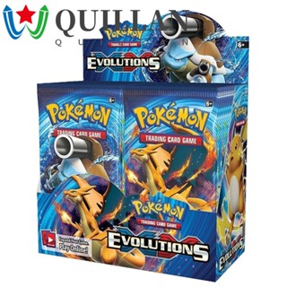 Quillan การ์ดโปเกม่อน ของขวัญเด็ก ป้ายแท็ก GX Unbroken Evolutions