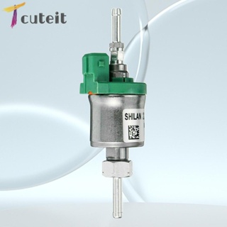 Tcuteit ปั๊มน้ํามันดีเซลจอดรถยนต์ไฟฟ้า 12 24V เสียงเงียบพิเศษ 22 มล. 1-5KW