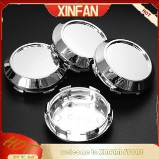 Xinfan ฝาครอบดุมล้อรถยนต์ กันฝุ่น 60 มม. 4 ชิ้น