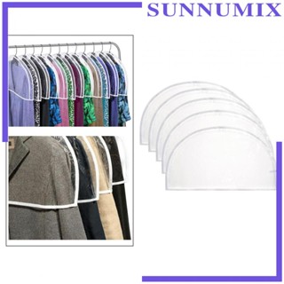 [Sunnimix] ผ้าคลุมตู้เสื้อผ้า ป้องกันฝุ่น สีโปร่งใส สําหรับสํานักงาน