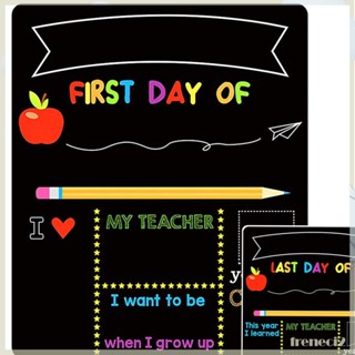 [Freneci2] ป้ายไม้ ลาย First and Last Day of School สําหรับตกแต่งบ้าน ปาร์ตี้