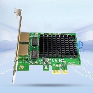 อะแดปเตอร์การ์ดเครือข่าย PCIE X1 RTL8125 1000Mbps 2.5Gbps PCIE RJ45 สําหรับคอมพิวเตอร์ PC [Missece.th]