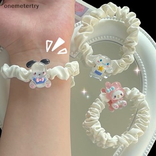 Onem ยางรัดผมหางม้า ลายการ์ตูน Cinnamoroll น่ารัก สําหรับเด็กผู้หญิง