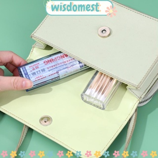 WISDOMEST กล่องเก็บของ แบบใส ขนาดเล็ก คุณภาพสูง จํานวน 2 ชิ้น