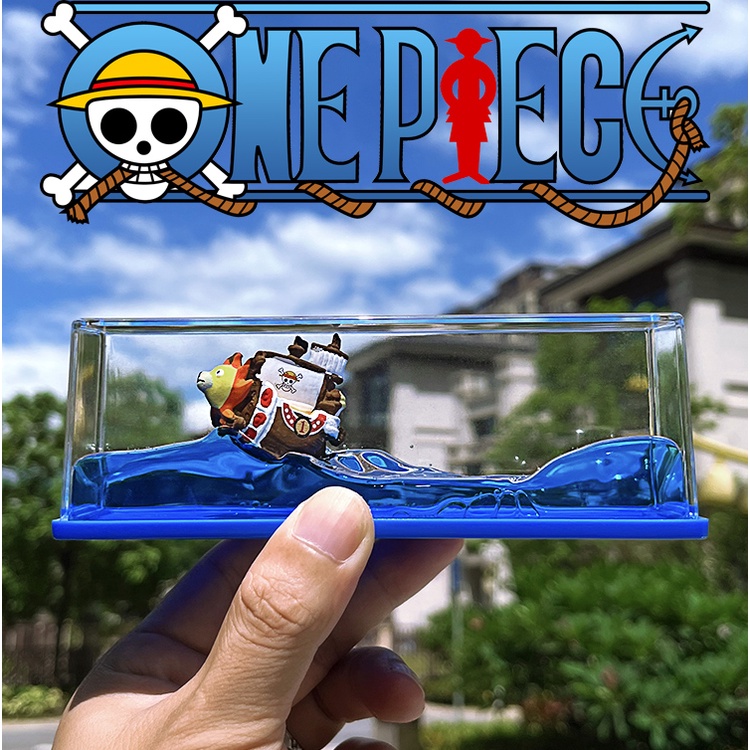 สถานที่ท้องถิ่น Drifting ขวด One Piece Sunny อะนิเมะ Merry ตกแต่งตาราง COD สต็อกคอสเพลย์ Titanic สีดํา Pearl ของเล่นสําหรับของขวัญเด็กคอลเลกชันเครื่องประดับรถขนาดใหญ่ Figurines นาฬิกาทราย