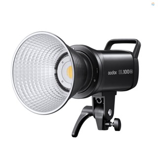 {Fsth} Godox SL100Bi ไฟเติมแสงวิดีโอ LED ขนาดกะทัดรัด 100W 2800K-6500K อุณหภูมิสองสีในตัว 11 FX CRI96+ TLCI97+ เมาท์โบเวน รองรับ APP/2