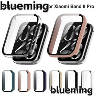 Blueming2 ฟิล์มกันรอยหน้าจอ PC+Tempered แบบแข็ง อุปกรณ์เสริม สําหรับสมาร์ทวอทช์ Band 8