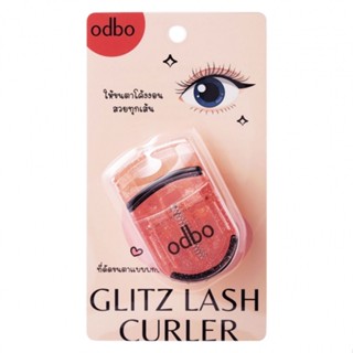 PBCOSMOSHOP ODBO GLITZ LASH CURLER OD8028 โอดีบีโอ กลิตซ์ แลช เคิร์ลเลอร์ ด้วยที่ดัดขนตาแบบพกพา น้ำหนักเบา ใช้งานง่าย