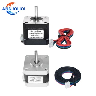 Ann สเต็ปมอเตอร์ 17HS4401 4-lead Nema 17 42BYGH 1 5A 40 มม. 42 สําหรับเครื่องแกะสลัก CNC เครื่องพิมพ์ 3D