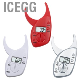 Icegg Skin Fat Caliper Portable Lightweight Comfortable Grip Accurate Measurement Digital