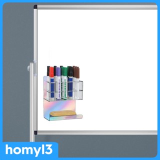 [Homyl3] ที่วางปากกา แบบติดผนัง 2 ชั้น อเนกประสงค์ พร้อม 15 ชิ้น