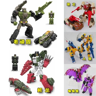 [BTF] หม้อแปลงนักรบ Titan Return American Version Old Stubborn Alligator Batman Wolf Guo Wen Model ORCB