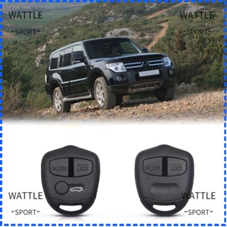 Wattle ปลอกกุญแจรีโมตรถยนต์ ไม่มีใบมีด สําหรับ Pajero ASX 2 3 Triton Lancer