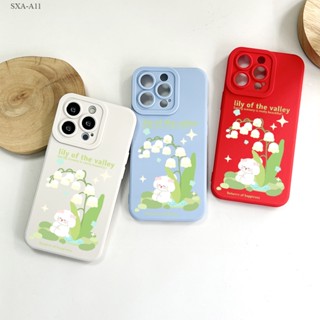 Samsung Galaxy A11 A12 A13 A23 A32 A51 A71 A52 A52S A50 A50S A30S A53 4G 5G สำหรับ Lily Of The Valley เคส เคสโทรศัพท์