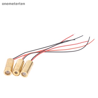 Rten โมดูลหัวเลเซอร์ 650nm 9 มม. 3V 50mW สีแดง