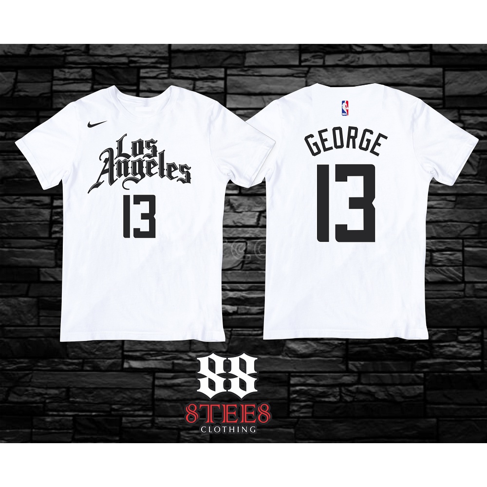 NBA Los Angeles Clippers Paul George #13 Jersey Premium Quality T-Shirt