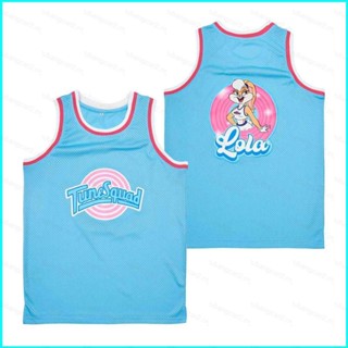 เสื้อกีฬาบาสเก็ตบอล ขนาดใหญ่ ลายการ์ตูน Tune Squad Lola Jersey สําหรับผู้ชาย และผู้หญิง