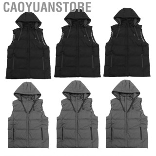 Caoyuanstore USB Electric Heated Warm Vest Winter Wear Heating Thermal  Jacket Men Women