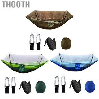 Thooth Automatic Hammock Tent  Quick Opening 210T Nylon Taffeta Strong Carrying  with Net for Hiking